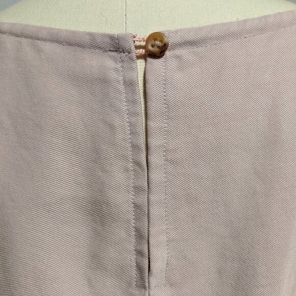 ✨4 for $20✨ Shell N Puffed Wide Sleeves Loose Top Pink S Work Office Casual - Picture 4 of 4